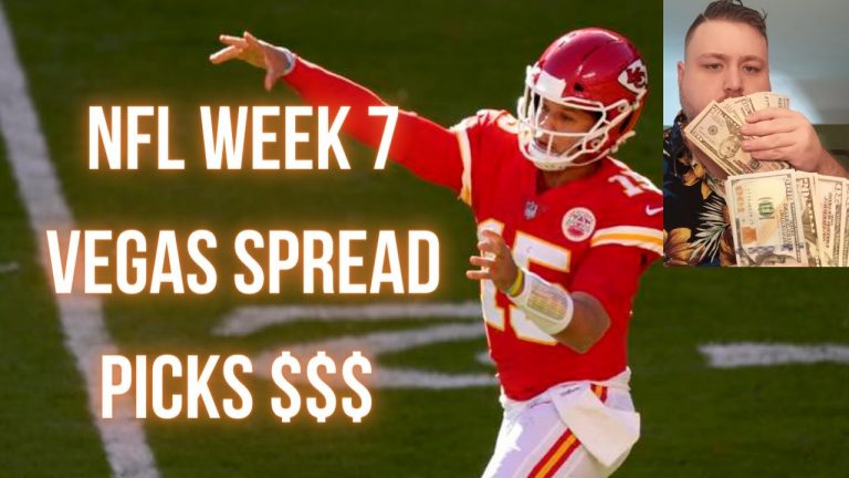 NFL WEEK 7 VEGAS SPREAD PICKS $$$