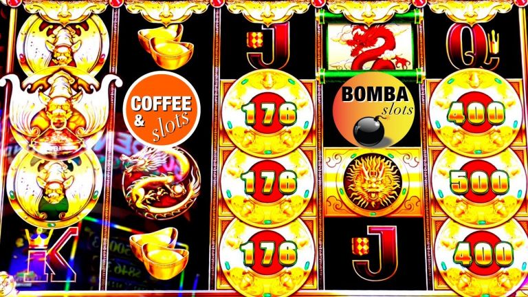 NICE! Big Fu Cash Bats ~ Dragon Coffee & Slots #Casino #LasVegas #Slots