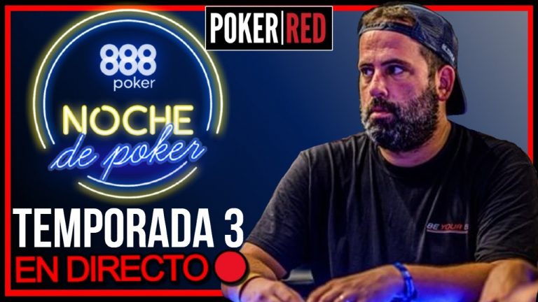 NOCHE de POKER Temporada 3 – Episodio 3 // 888poker // Poker Red // Invitado especial Bokesponja