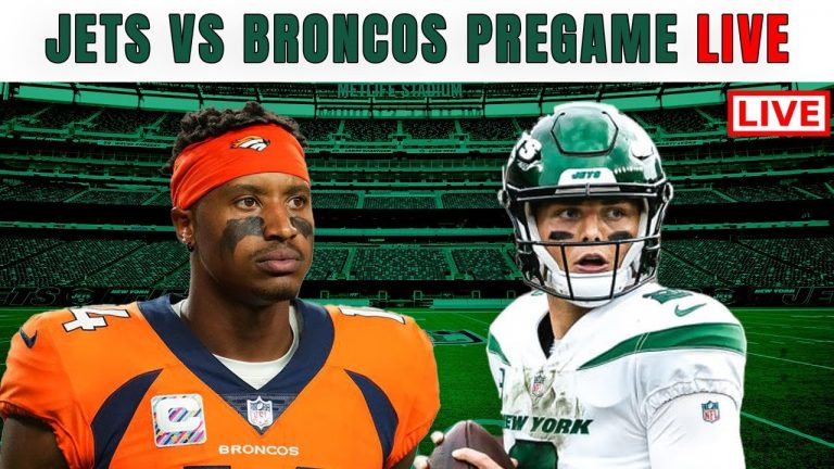 New York Jets vs. Denver Broncos Pregame Live