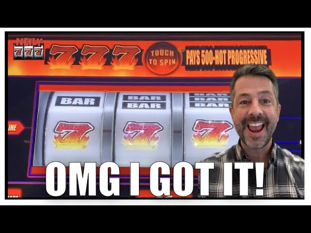 OMG this JACKPOT happened so fast! Wheel Hot Blazing 7’s Slot Machine!