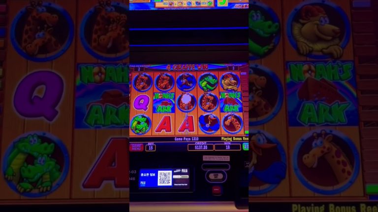 One Spin Makes all the Difference on Noahs Ark Slot Machine!