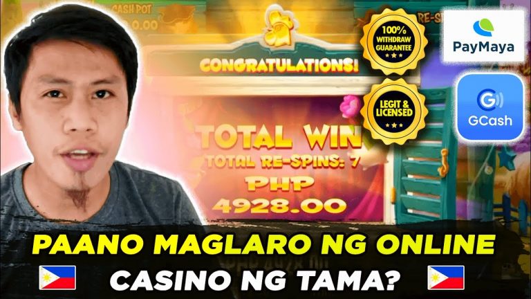 Online casino for Philippine pesos / Game method to win real money in 2022