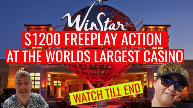 PLAYING MY $1200 FREEPLAY – TONS OF BONUSES :)