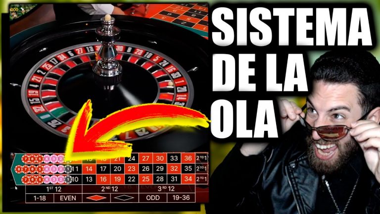 PROBAMOS el SISTEMA de la OLA en la RULETA