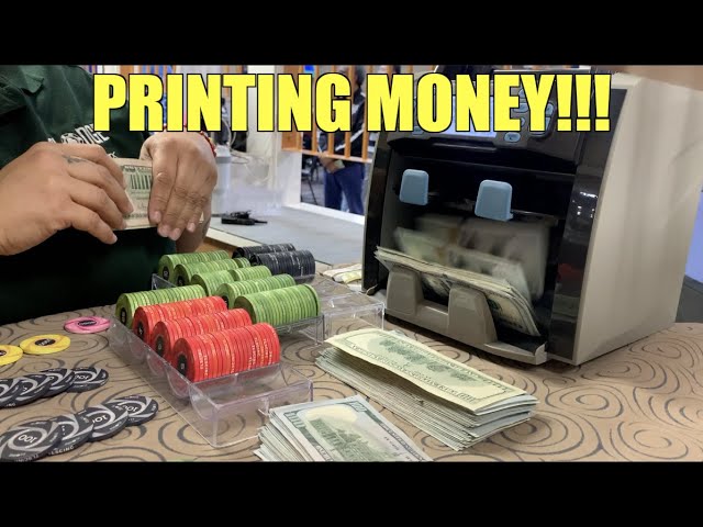 Playing The Best Poker Of My Life!! PRINTING MONEY! Massive Heater!! Poker Vlog Ep 227