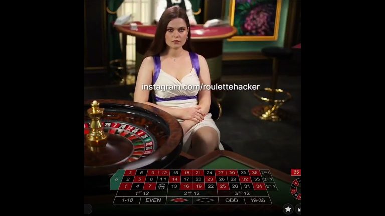 ROULETTE | 99.9% WIN RATE ON LIVE CASINO! (BIG WIN!)