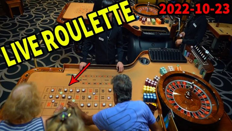 ROULETTE TABLE ~ (100%) LIVE ON CASINO REAL HOT Betting Night Saturday 2022-10-23