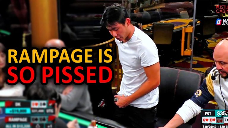 Rampage Flops A Set But… @Hustler Casino Live