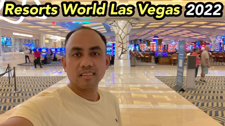 Resorts World Las Vegas!! Casino Walking Tour on Sept. 2022