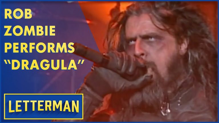 Rob Zombie Performs “Dragula” | Letterman