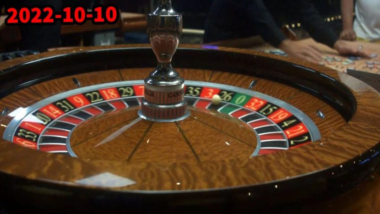 Roulette New Session Table Morning Quiet Casino Live Exclusive 2022-10-10