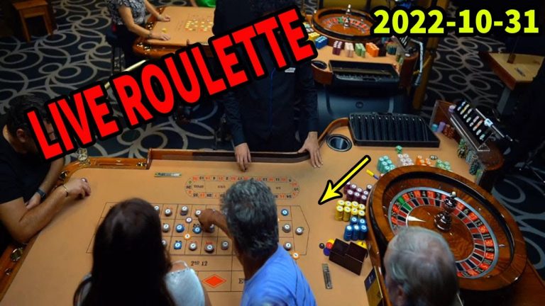 Roulette Table Live From Casino lot Bet New Session Exclusive 2022-10-31