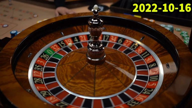 Roulette Table Night Saturday Live In the casino Exclusive New Season 2022-10-16