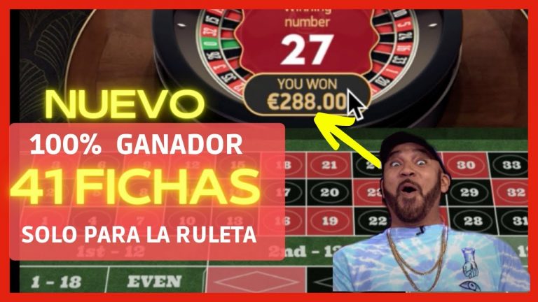 SISTEMA 41 Fichas de PROFESIONALES DE LA RULETA