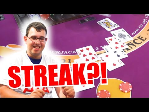 STREAK?! 10 Minute Blackjack Challenge – WIN BIG or BUST #153