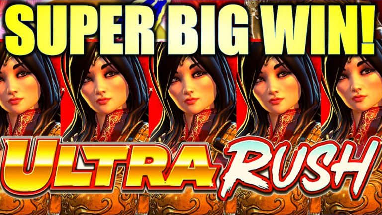 SUPER BIG WIN! DIDNT EXPECT THIS TO HAPPEN! ULTRA RUSH GOLD (WEI YI) Slot Machine (IT)