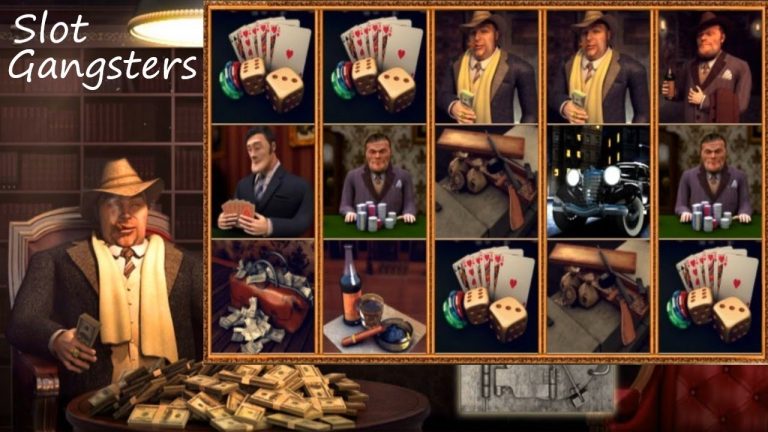 Slot GANGSTERS GAGNER LE BONUS COFFRES FORT