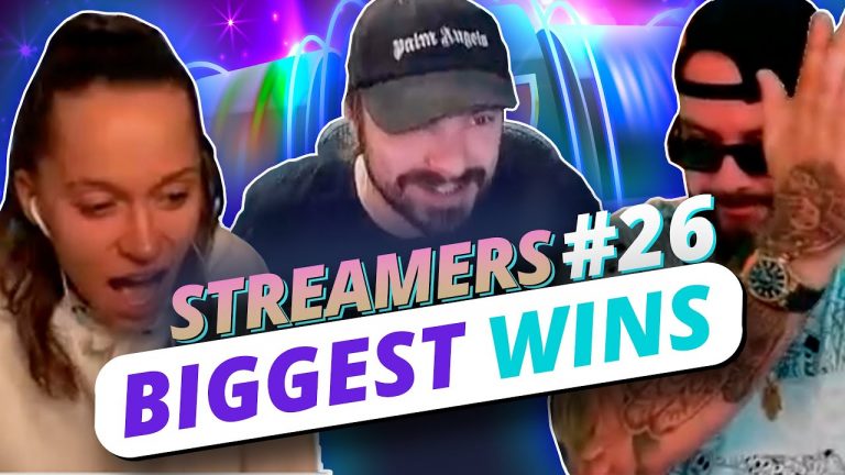 Streamers Biggest Wins #26 – 2022 | Huge wins on Casinos Slots | Bonus and Free Spins inside