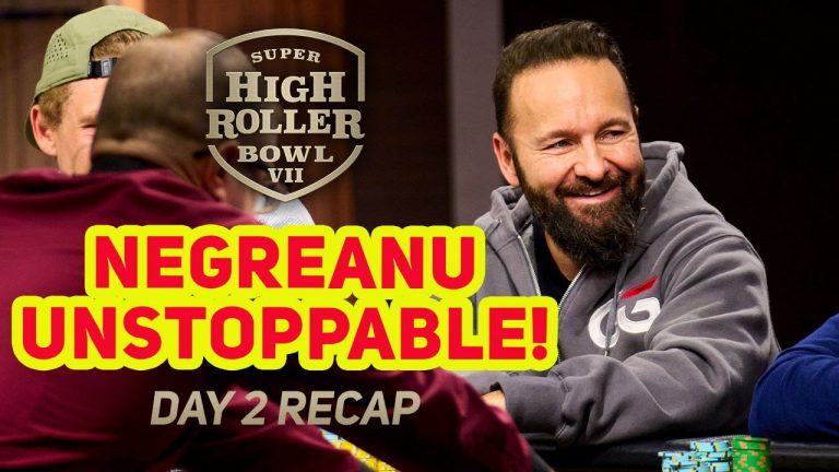 Super High Roller Bowl VII Day 2 Highlights with Daniel Negreanu