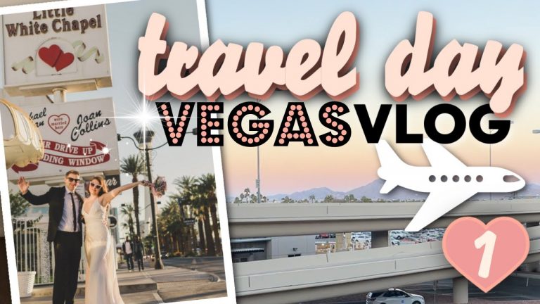 TRAVEL DAY // UK – LAS VEGAS // VEGAS WEDDING RENEWAL TRIP #1