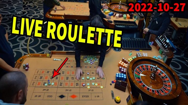 Table Night Wednesday Roulette Live In real Casino Big betting New Session Exclusive 2022-10-27