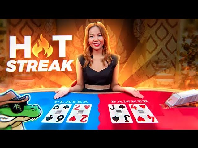 The Baccarat Player Hot Streak!