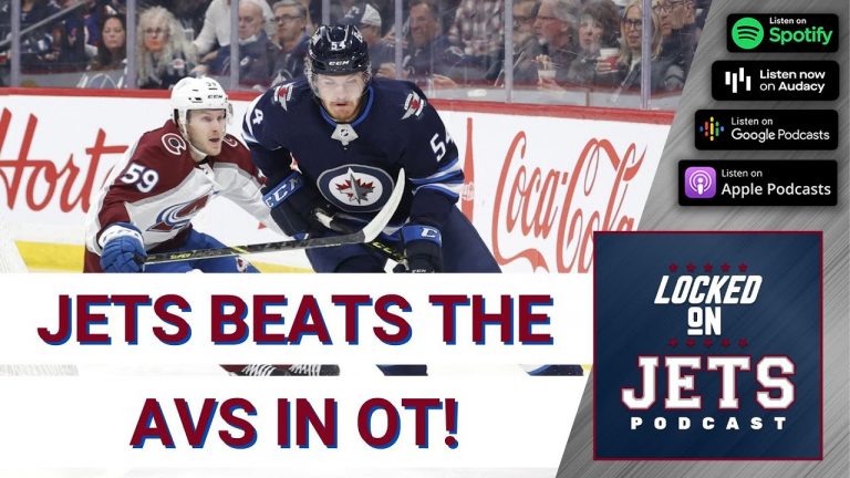 The Winnipeg Jets Stun The Colorado Avalanche To Win In Overtime!