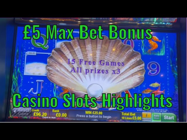 UK Land Based Casino Slots Sesh – Lucky Ladys Charm Deluxe, Dolphins Pearl & More