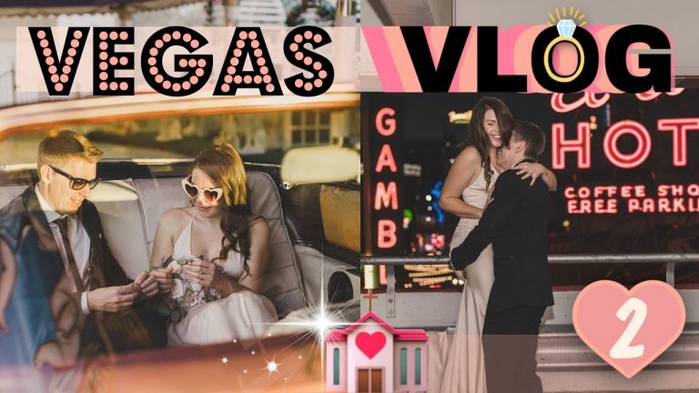 VEGAS WEDDING //A Little White Chapel // Vow Renewal // Mayfair Supper Club // John Legend // VLOG 2