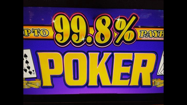 Video Poker: 9/6 Double Double Bonus Poker 99.8% Payout Session