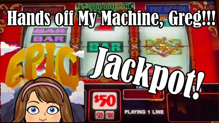 WOW! Thanks Greg! Epic Top Dollar Jackpot!