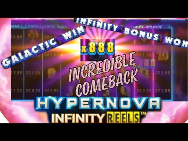 WOW! UNBELIEVABLE CRAZY WIN on Hypernova Infinity Reels | Chumba Casino