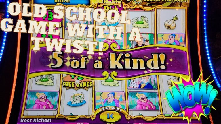 We gave this updated Stinkin’ Rich slot machine a shot!!! That skunk feature is awesome!