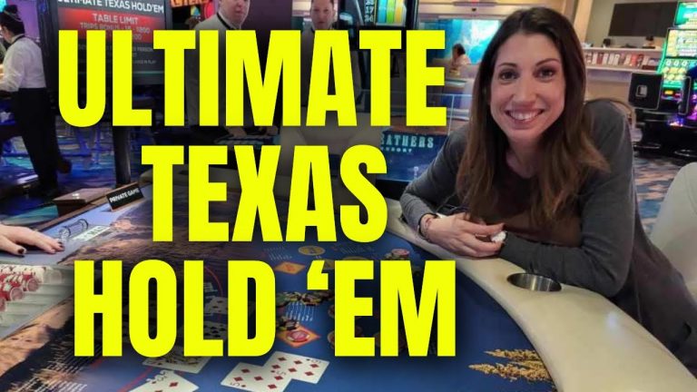 Who Loves Ultimate Texas Hold ’em Poker? I DO!! #poker #slot500club #casino