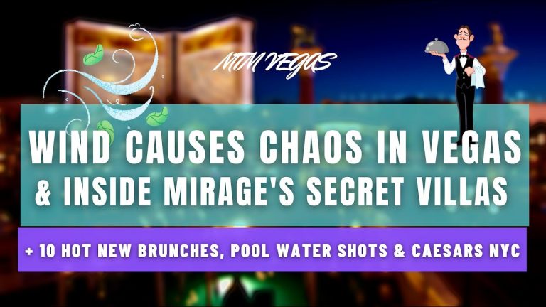 Wind Causes Chaos & Free Concerts, Inside Mirage’s Exclusive Villas, Caesars NYC, Pool Shots & More!