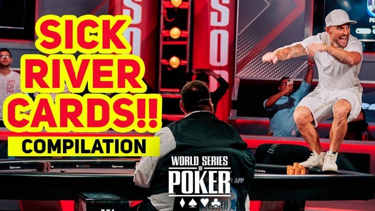 World Series of Poker 2022 | Sick River Cards Compilation