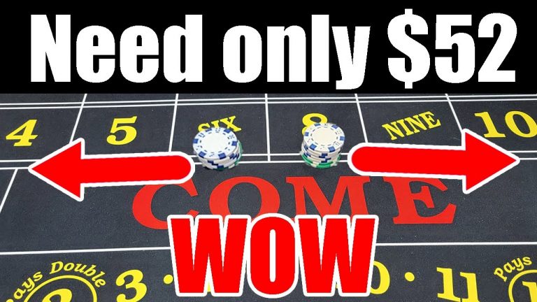 You only Need $52 for this Craps System