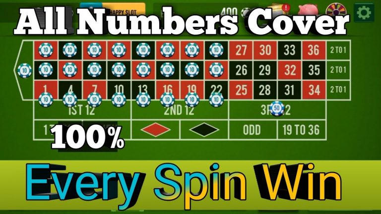 100% Every Spin Win || All Numbers Cover Roulette || Roulette