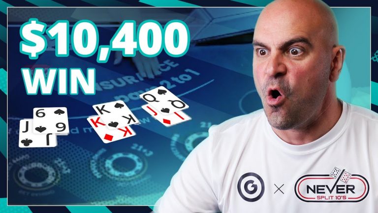 $10,000 High Stakes Blackjack – Blackjack and Coffee Episode 11