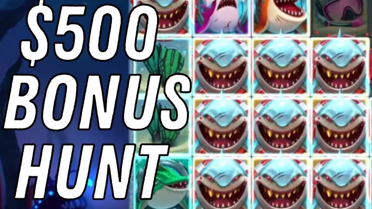 15 GAMES – $500 BONUS HUNT – BIG WILDS ON RAZOR SHARK!