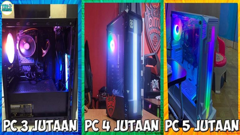 3 rekomendasi pc gaming budget 3 jutaan sampai 5 jutaan