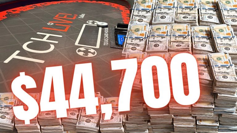 $44,700 BIG ONE Poker Tournament Final Table | TCH Live Dallas, Texas