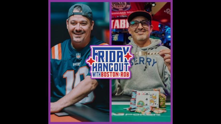 9PM ET/6PM PT: Boston Rob FRIDAY NIGHT Hangout w/ 2021 WSOP POY Josh Arieh