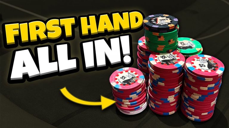 ALL-IN VERY FIRST HAND FOR $1600 IN CINCINNATI!! | Poker Vlog #174