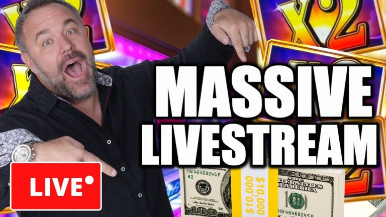 ANOTHER MASSIVE WINNING LIVESTREAM! $10,000 JACKPOT ON BUFFALO GOLD