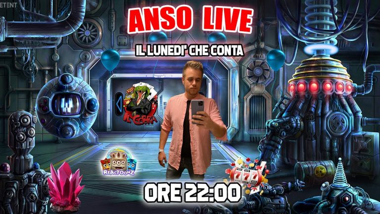 Anso Live – Il Lunedi che Conta | Cobra Slot & Casino Online