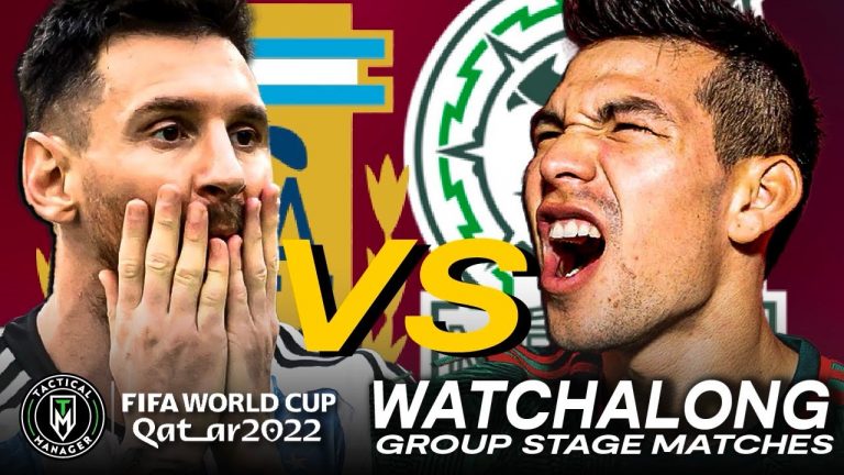 Argentina vs Mexico Live Watchalong | 2022 FIFA World Cup