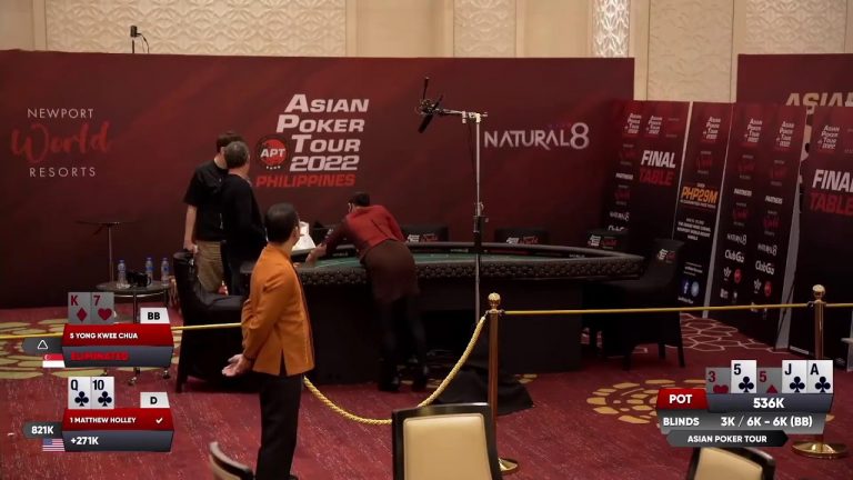 Asian Poker Tour Philippines 2022 – Event 24: No Limit Hold’em Final 8