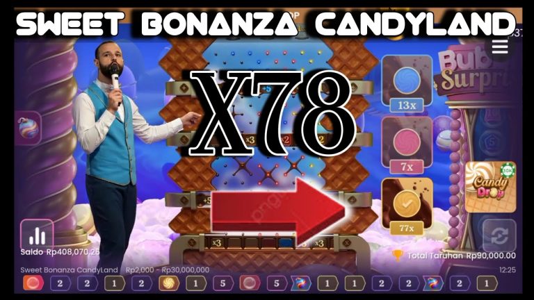 BARU MASUK CANDY DROP x78 || SWEET BONANZA CANDYLAND !!